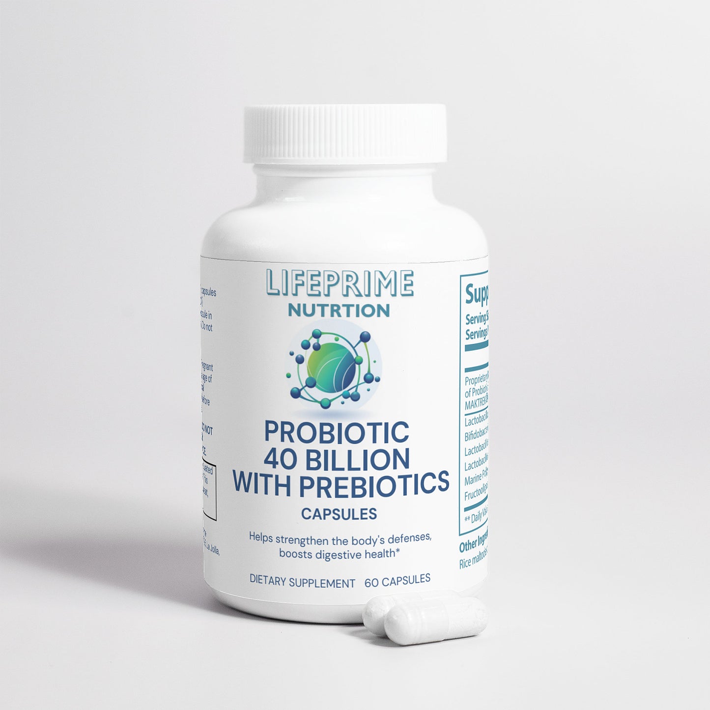 Probiotic 40 Billion with Prebiotics