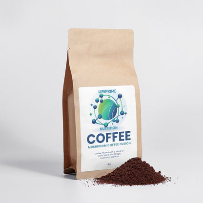 Mushroom Coffee Fusion - Lion’s Mane & Chaga 4oz