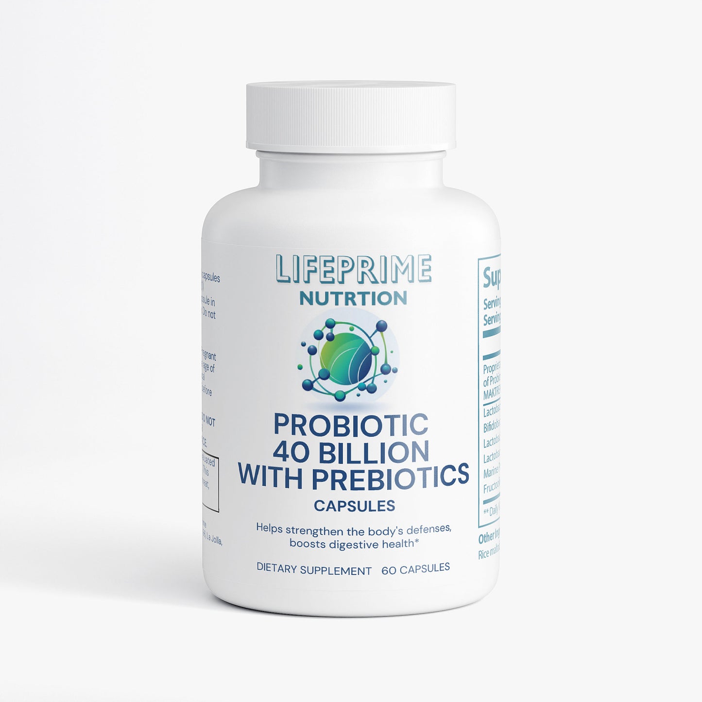 Probiotic 40 Billion with Prebiotics