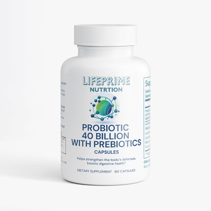 Probiotic 40 Billion with Prebiotics