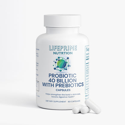 Probiotic 40 Billion with Prebiotics