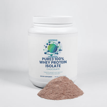 Pure3 100% Whey Protein Isolate (Chocolate)