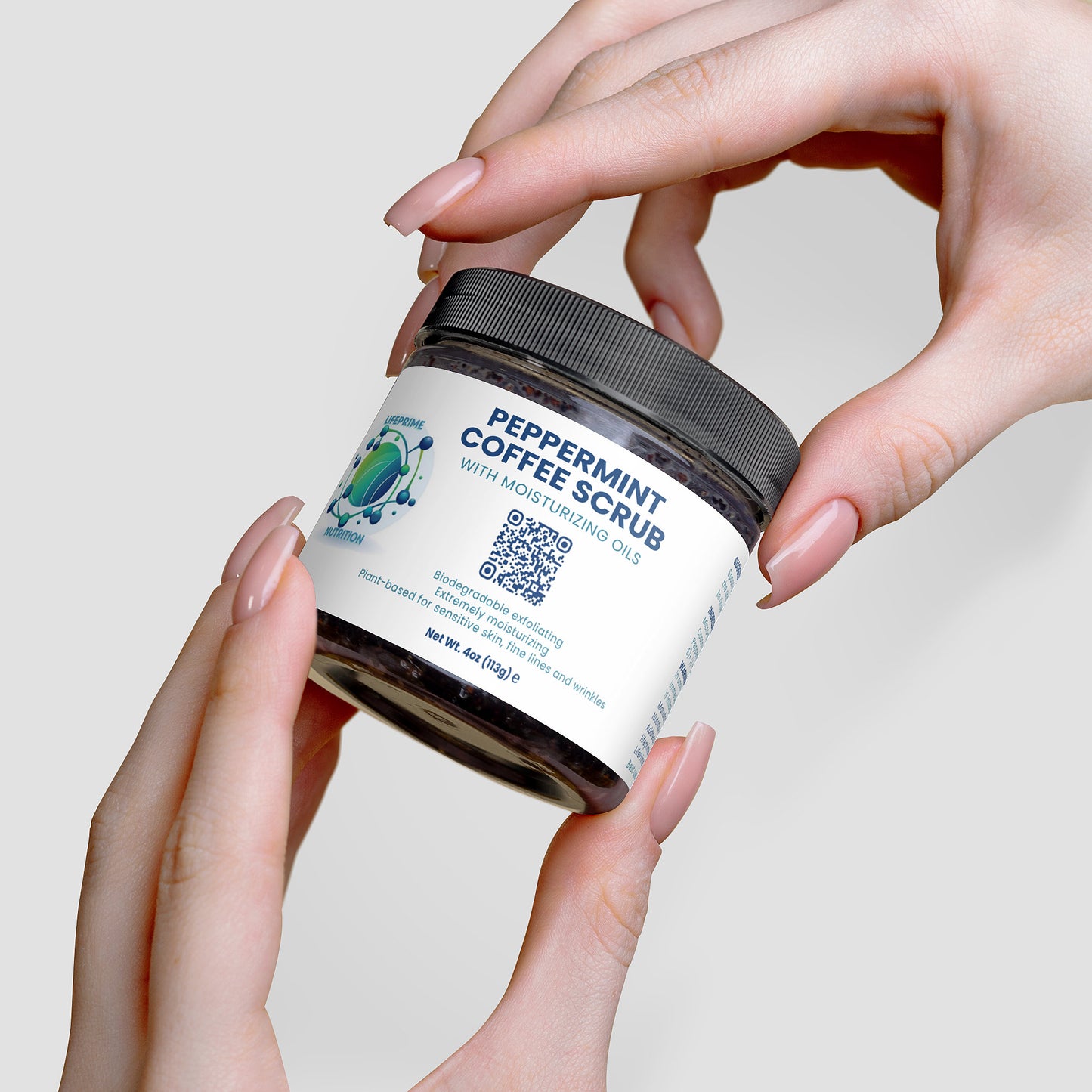 Peppermint Coffee Scrub