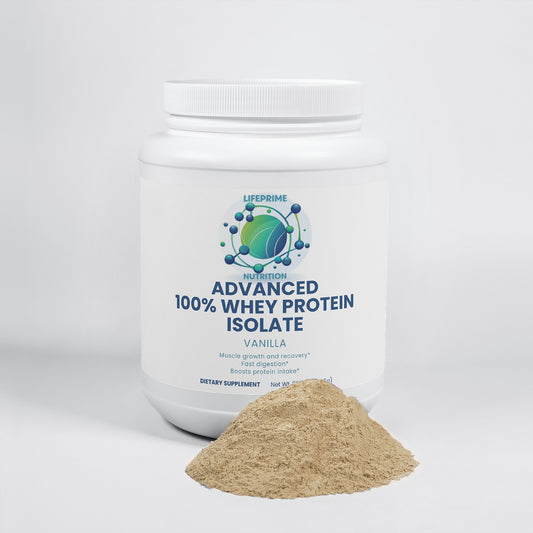 Advanced 100% Whey Protein Isolate (Vanilla)