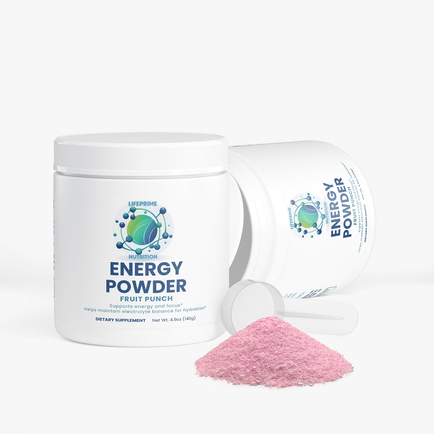 Energy Powder – Fruit Punch | No Crash Clean Energy & Focus Supplement