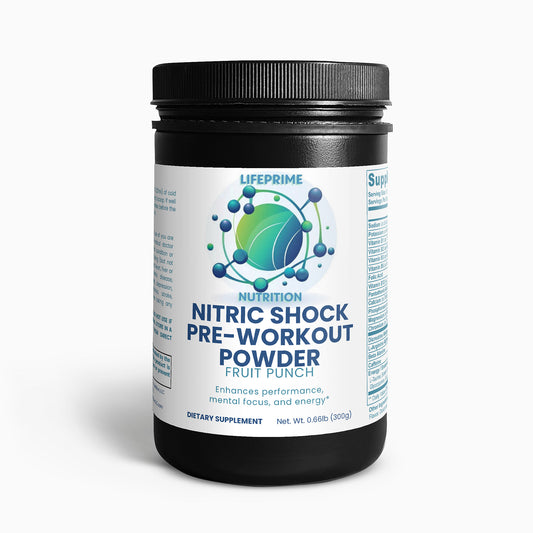 Nitric Shock Pre-Workout Powder (Fruit Punch)