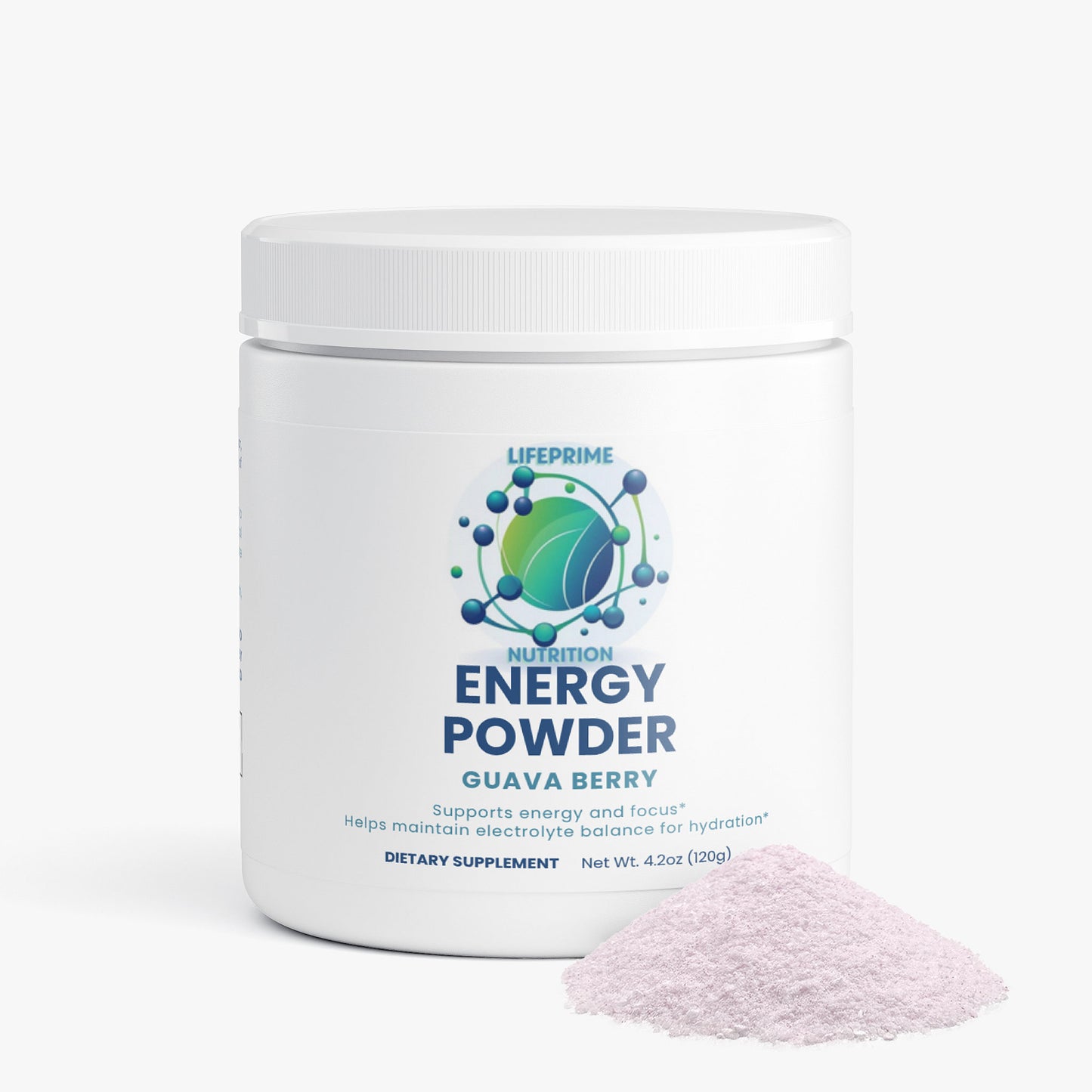 Energy Powder – Guava Berry | No Crash Clean Energy & Focus Supplement