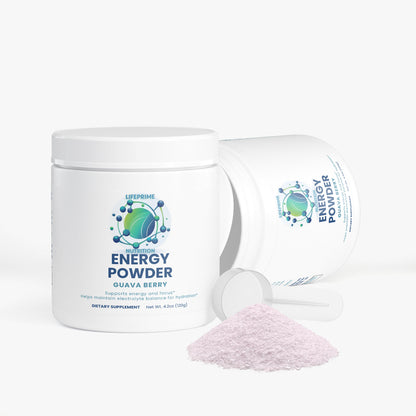 Energy Powder – Guava Berry | No Crash Clean Energy & Focus Supplement