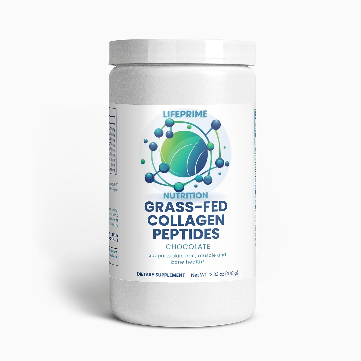 Grass-Fed Collagen Peptides Powder (Chocolate)